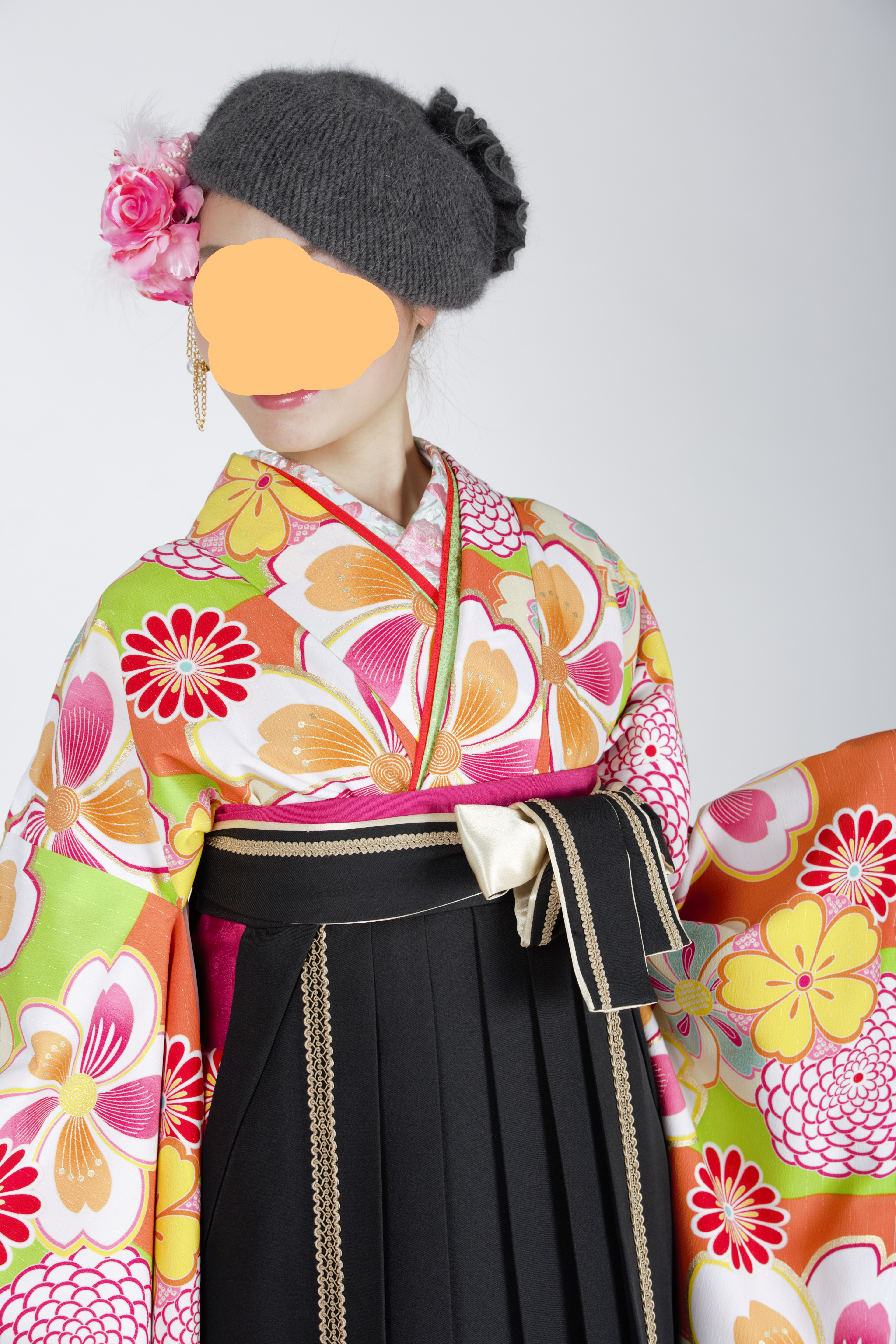 奈良女子大学付属中等教育学校卒業式袴レンタル