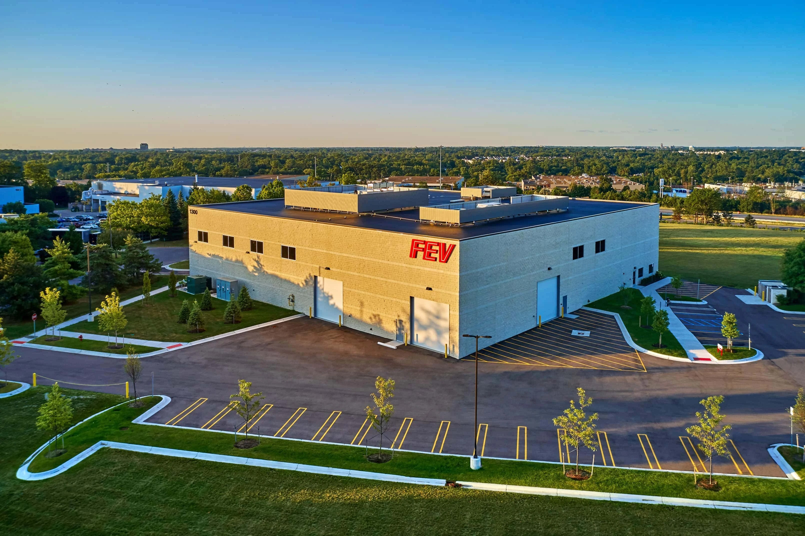 FEV North America Vehicle Test Center Auburn Hills, Michigan