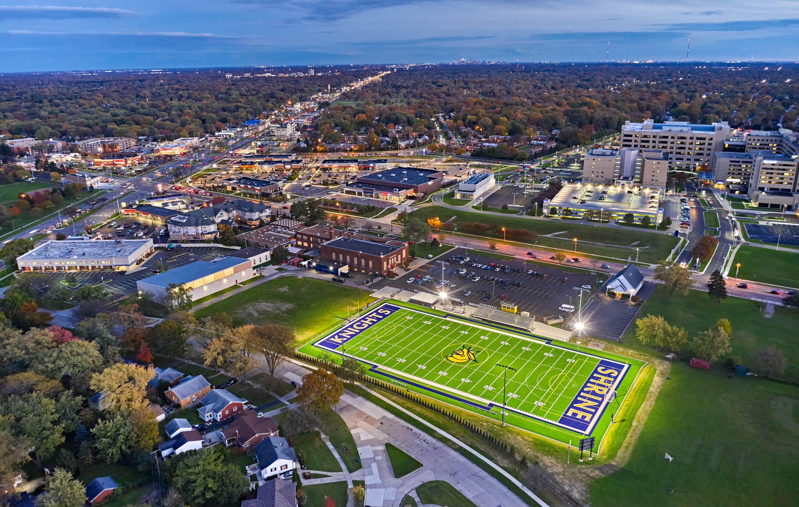 Shrine High School Athletic Complex Royal Oak, MI