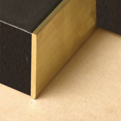 Brass Flat Bar 50x3mm Natural Kirk Marketing