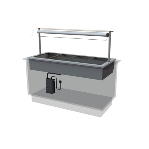 Designline Drop In Dry Heat Bain Marie HBM4 Kirklands