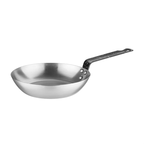 Vogue Mild Steel Induction Frying Pan 200mm Kirklands