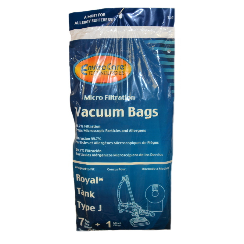 Royal Type J Paper Vacuum Bags Kirkwood's Sweeper Shop