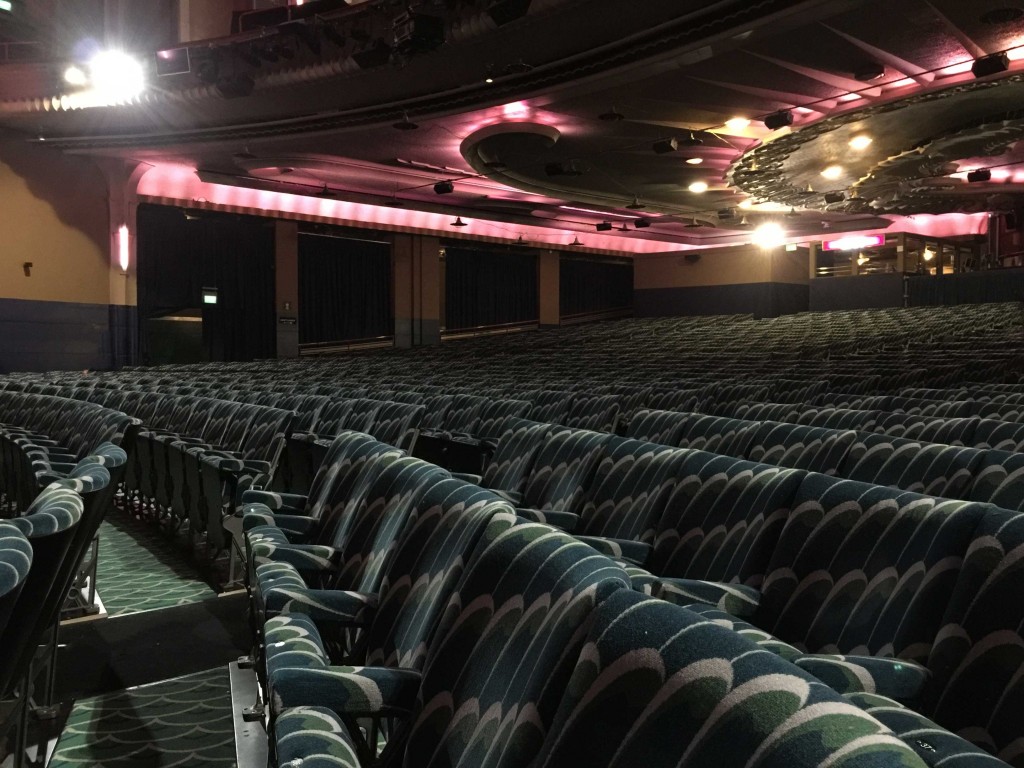 Seating refurb for Apollo Victoria Theatre in London
