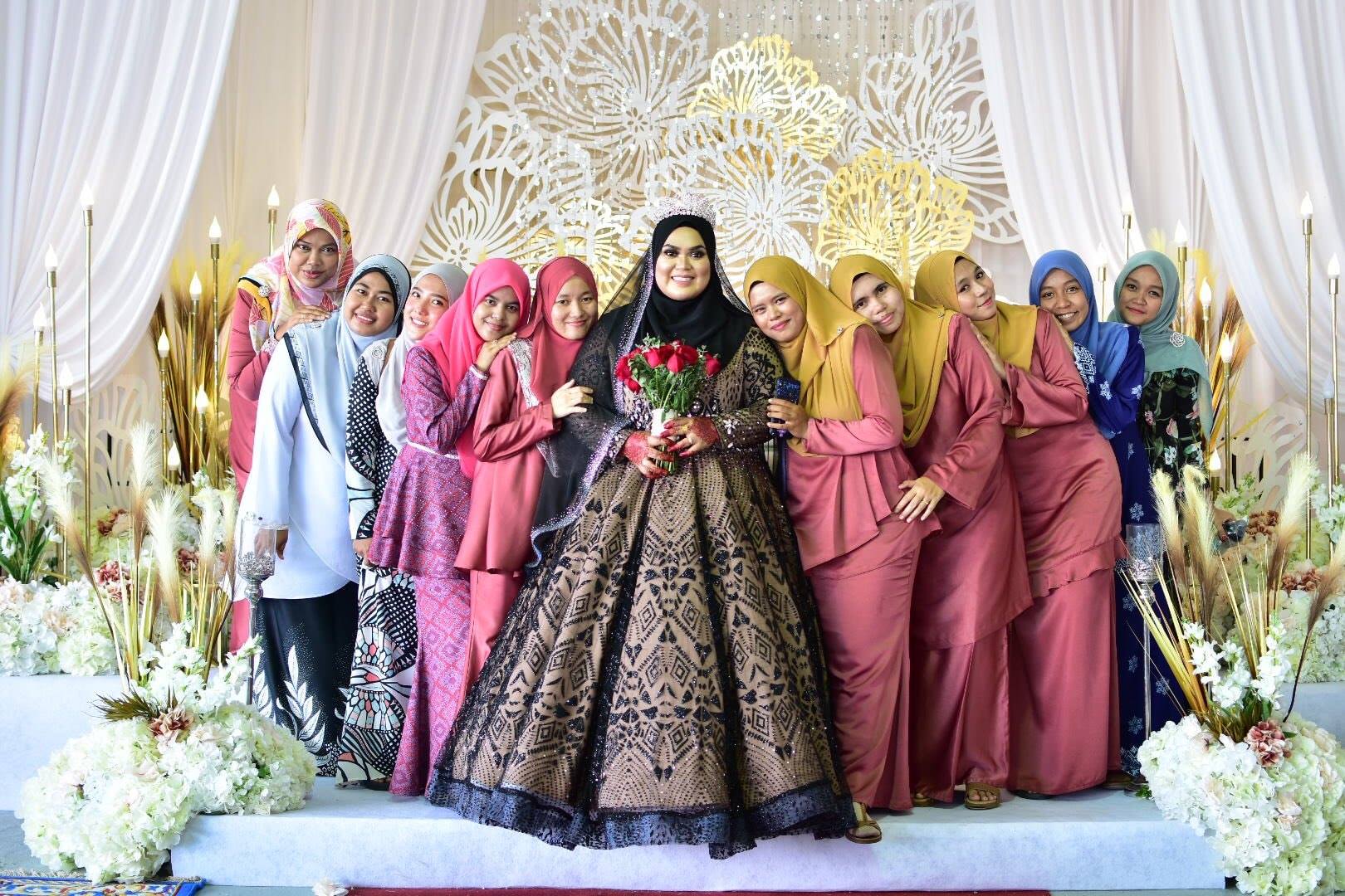Baju Pengantin Songket Untuk Badan Besar Malaypro1
