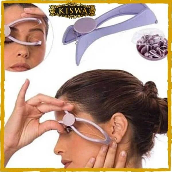Slique Hair Threading Kit Facial Hair Remover Kiswa.pk