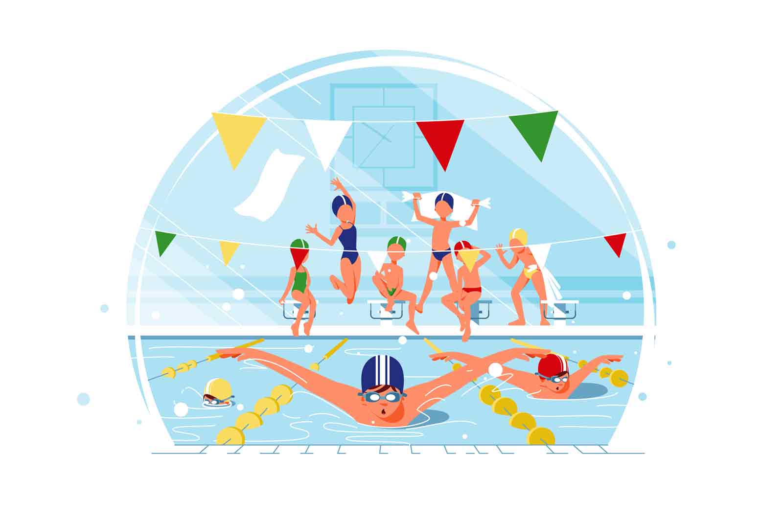 Kids Swimming Competition