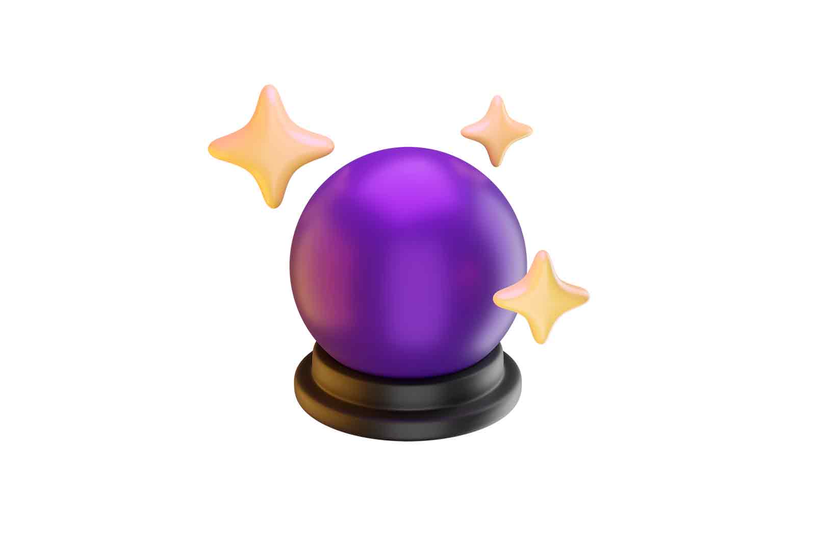 Purple Crystal Ball