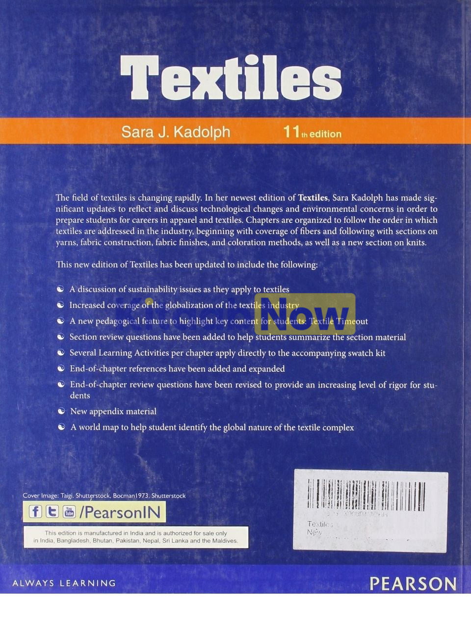 Textiles (11th Edition) KitaabNow