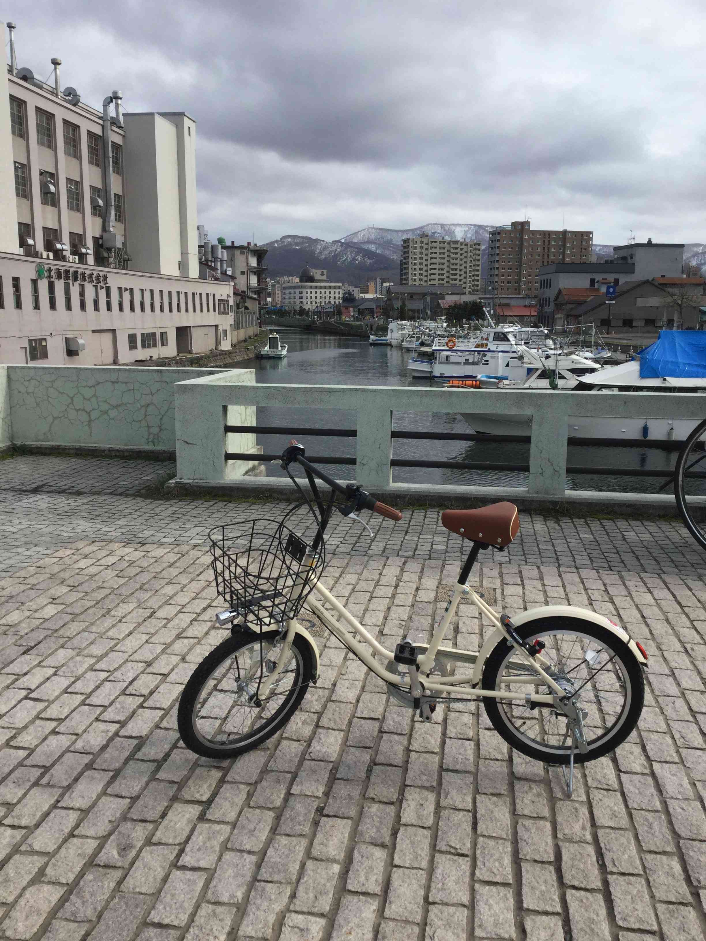 小樽運河観光はレンタル自転車で きたりん