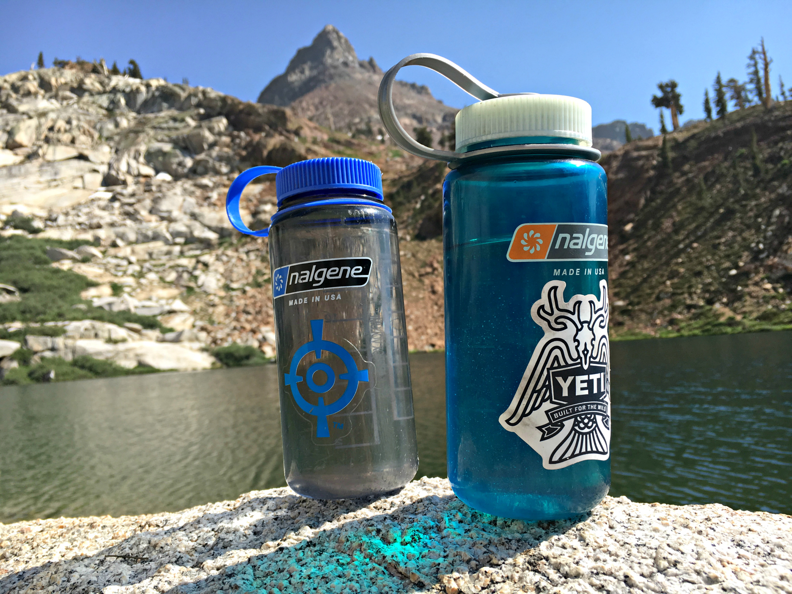The 16oz Nalgene Water Bottle Kit Badger