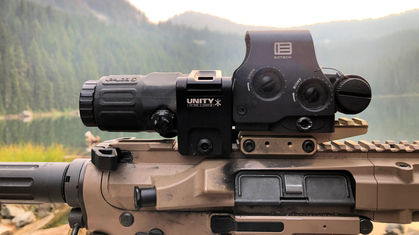 Unity Tactical FAST Optic Riser & FTC Magnifier Mount | Kit Badger