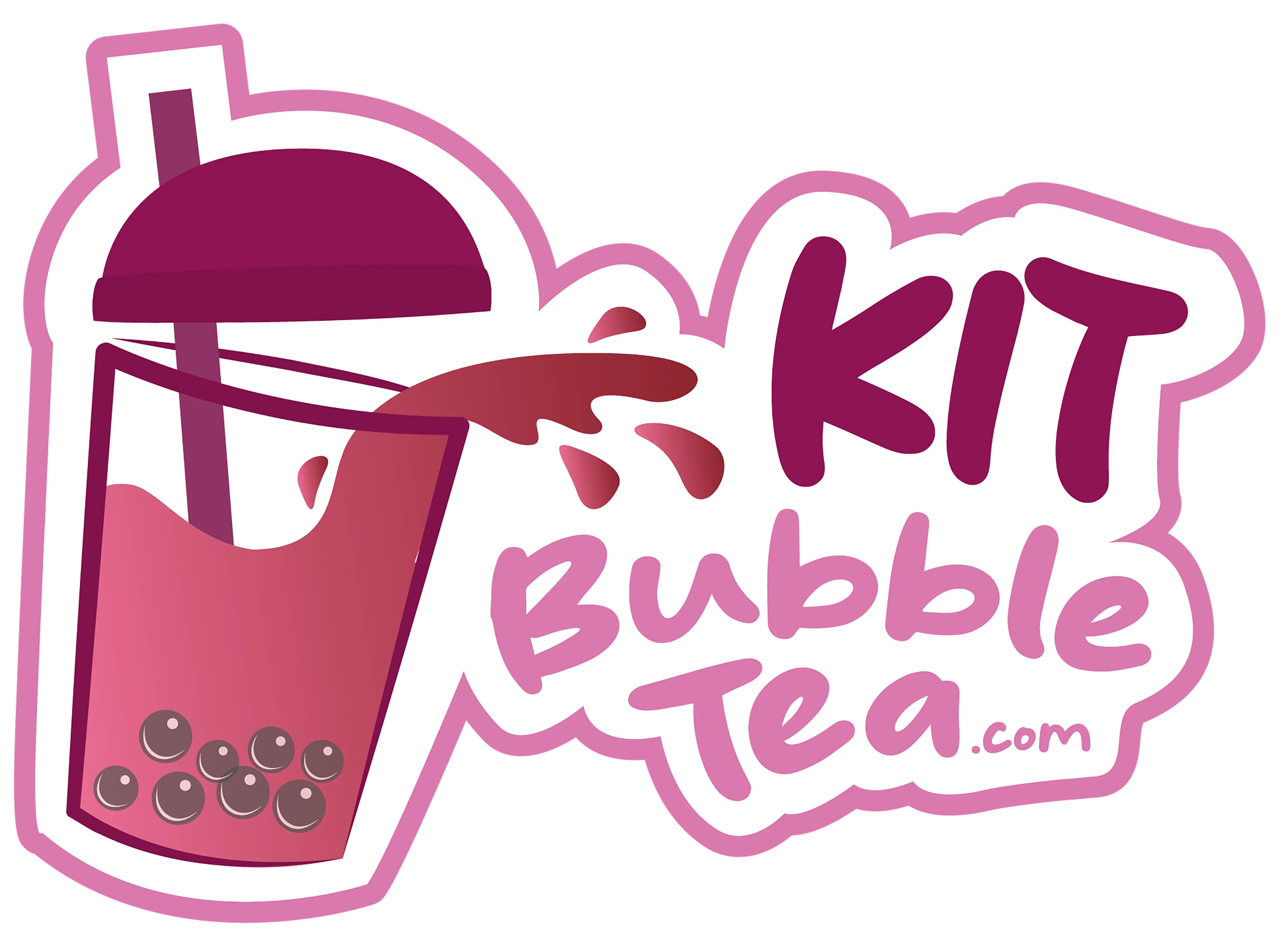 Sirop Bubble Tea Grenade rouge Kit Bubble Tea