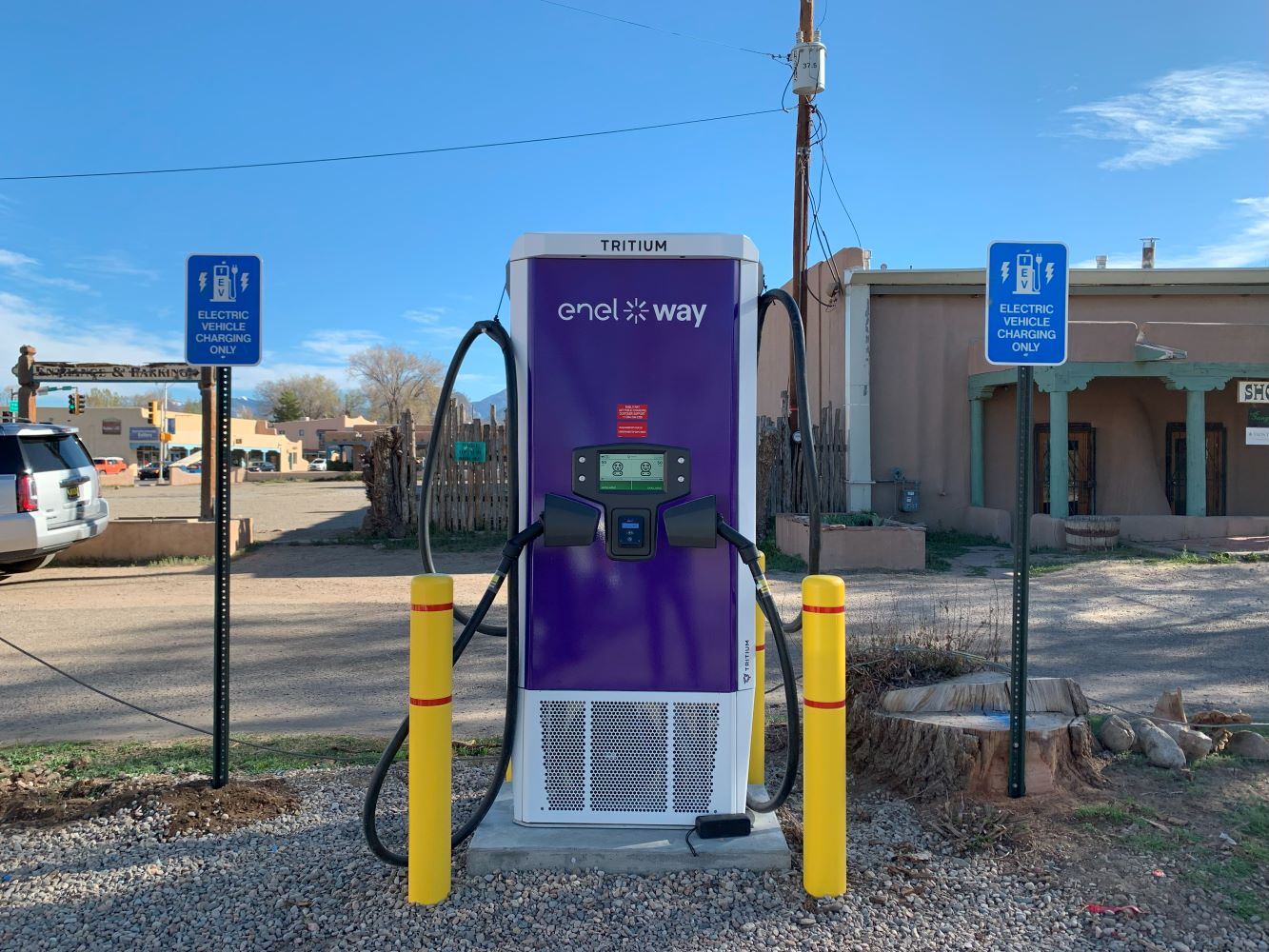 KCEC has ten new level 3 EV fast Chargers! Kit Carson Electric