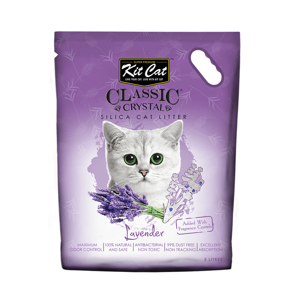 Kit Cat Classic Crystal Lavender Cat Litter Kit Cat International Pte Ltd