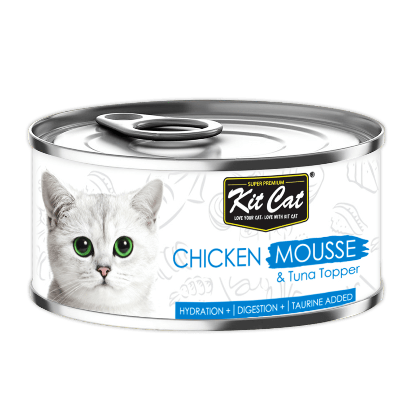 Kit Cat Chicken Mousse with Tuna Topper Kit Cat International Pte Ltd