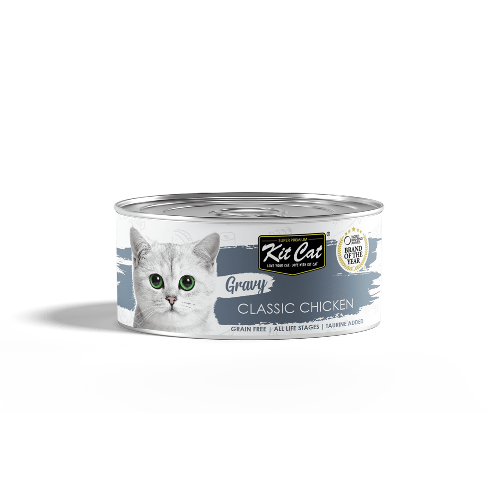 Kit Cat Gravy Canned Food (Classic Chicken) Kit Cat International Pte Ltd