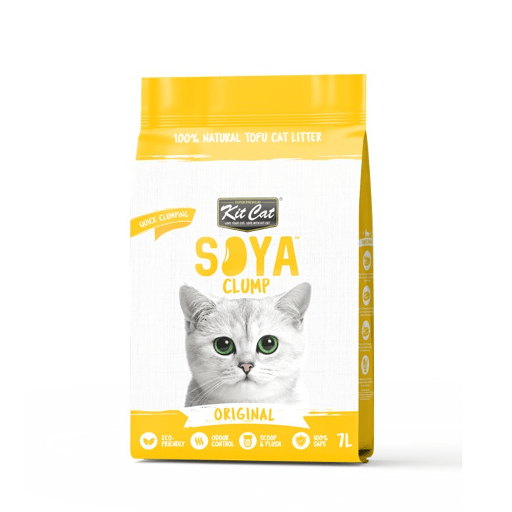Kit Cat Soybean Litter Soya Clump Original 7L Kit Cat International
