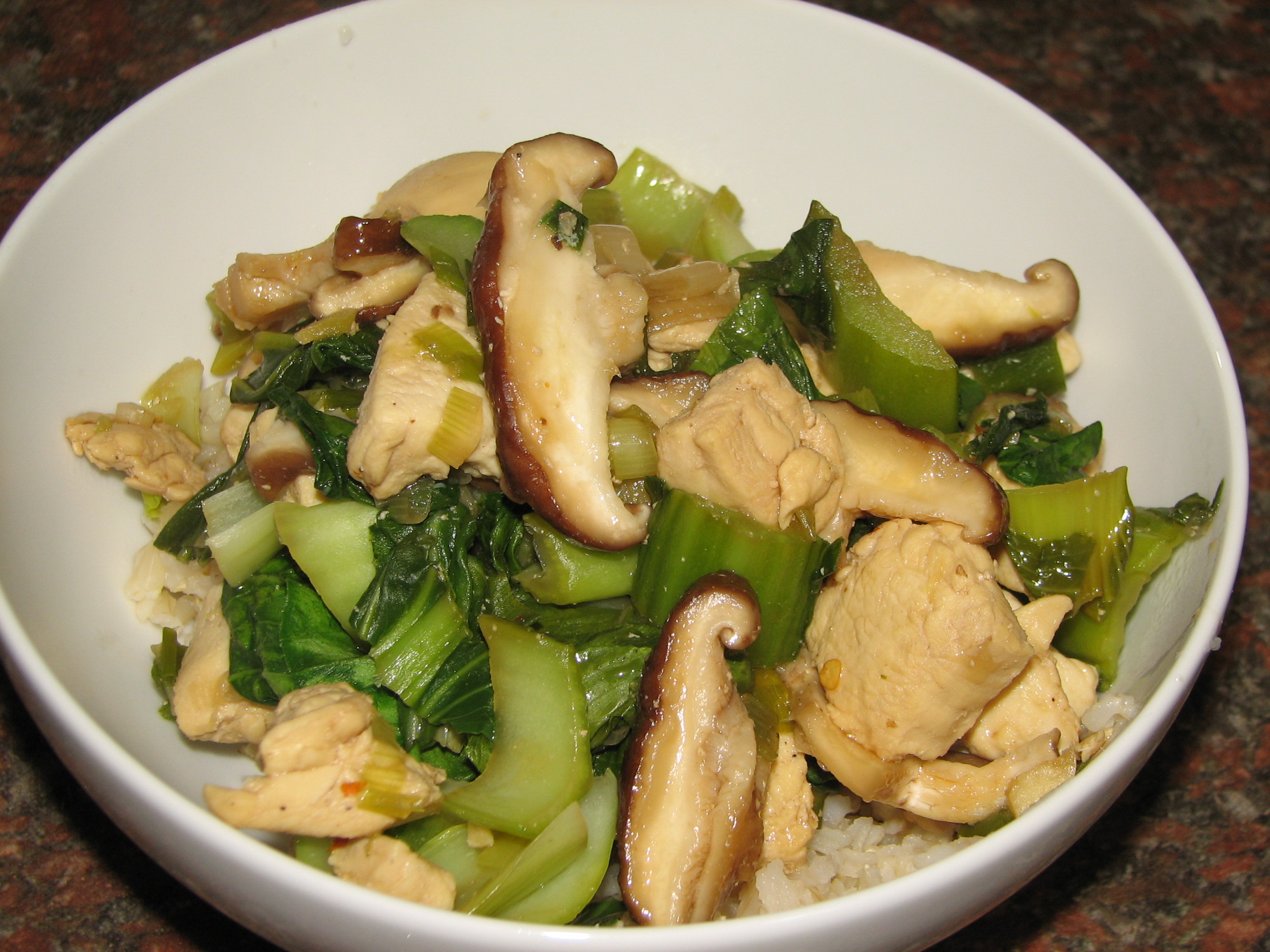 Chicken & Bok Choy