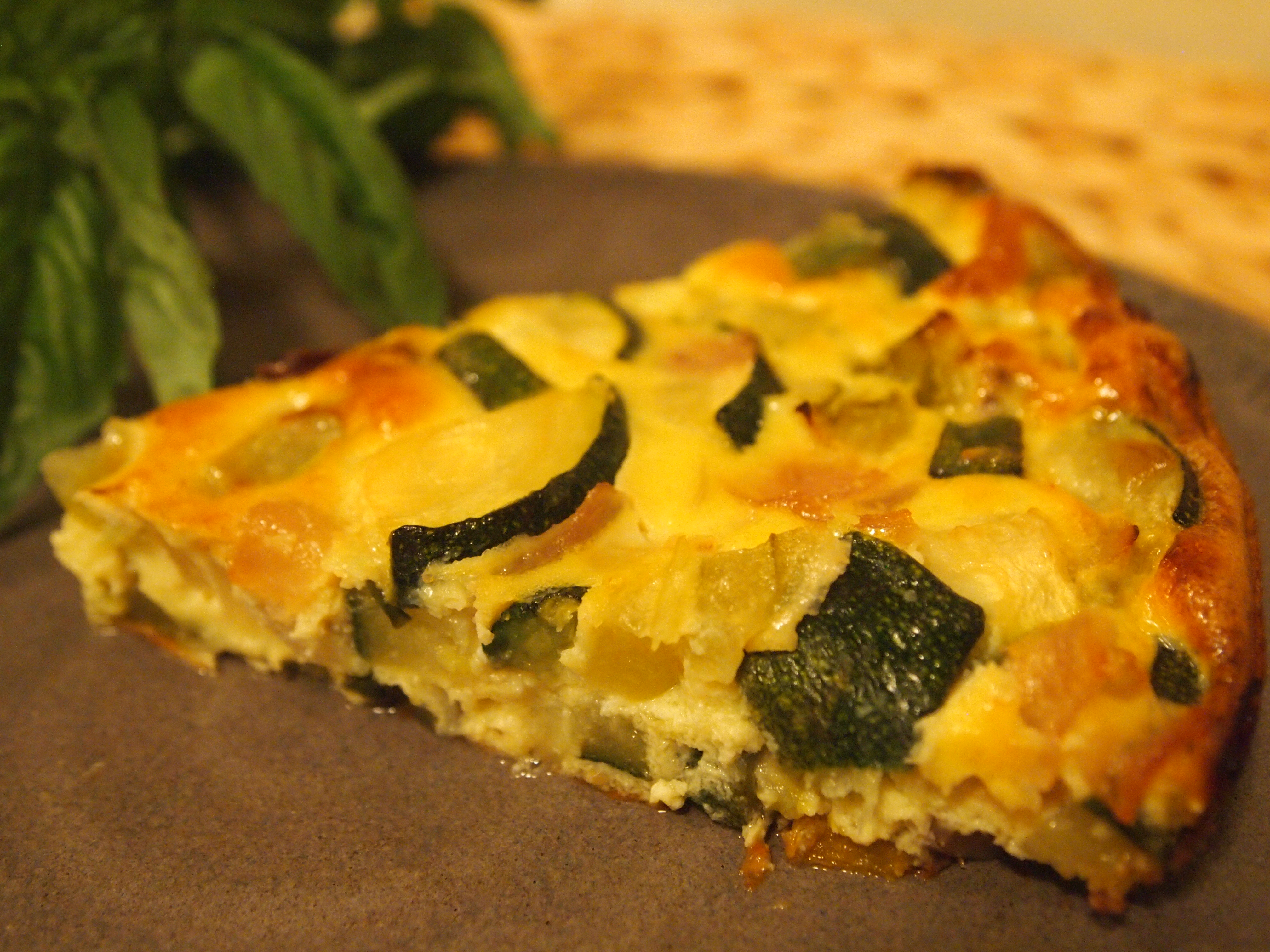 Crustless Green Tomato Quiche Coseppi Kitchen