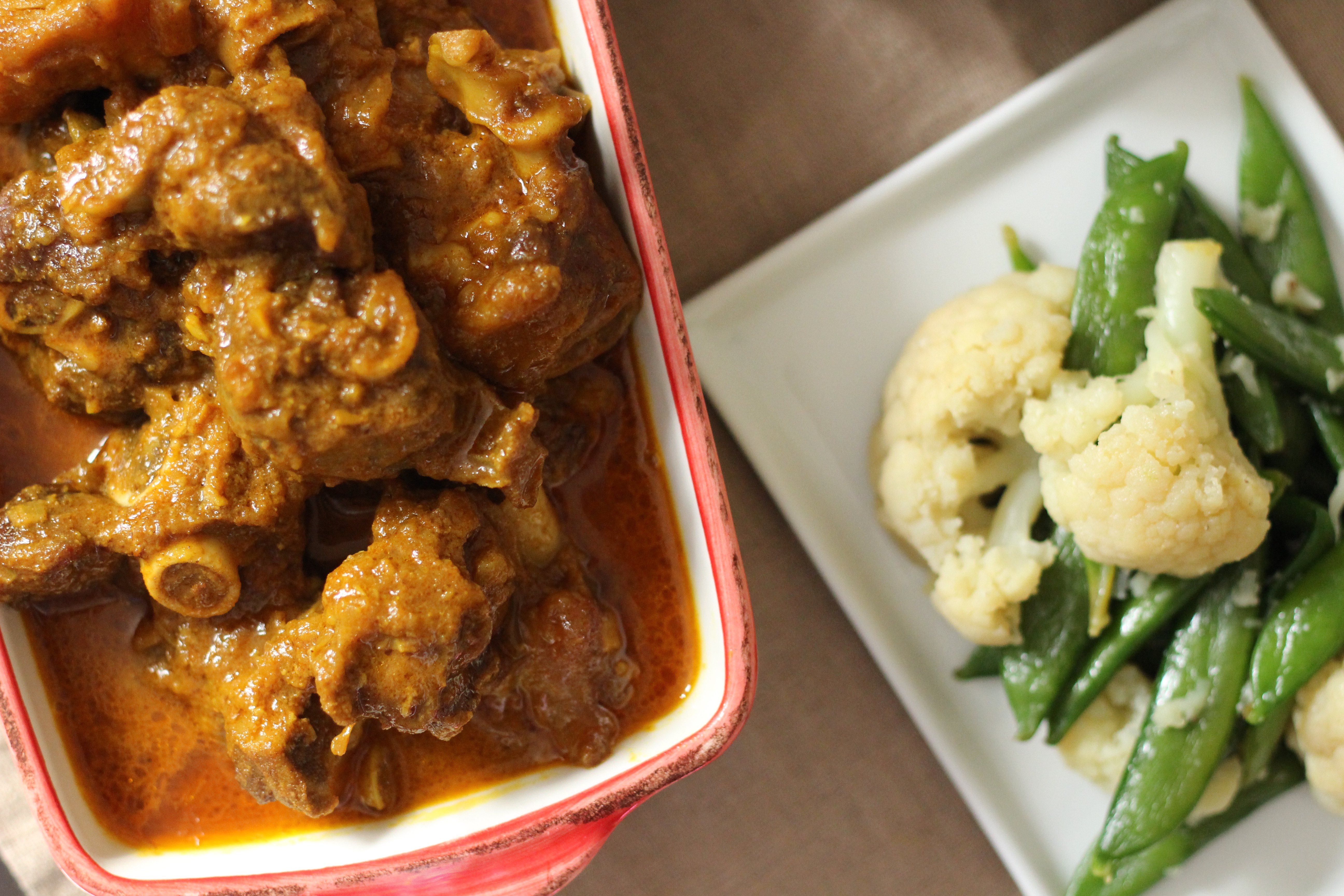 Your Mama’s Goat Curry (almost)