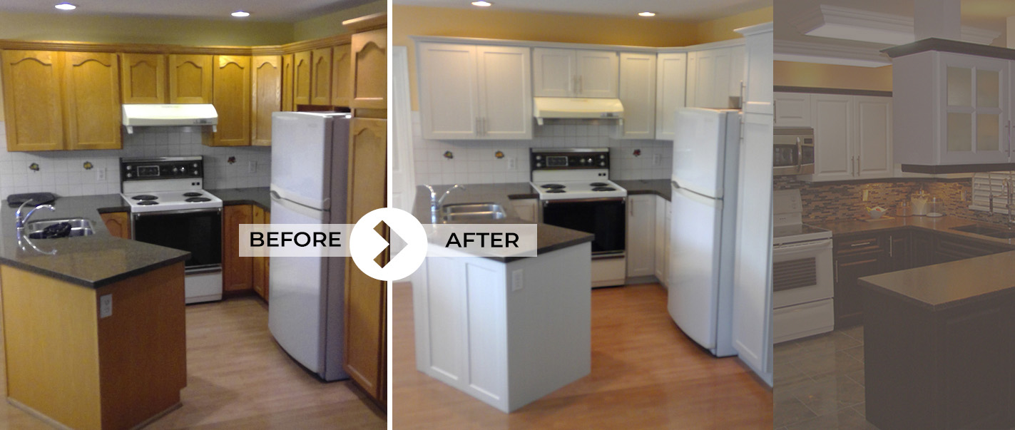 Kitchen Refacing, Kitchen Kitchen Repairs, Easy Street Renos