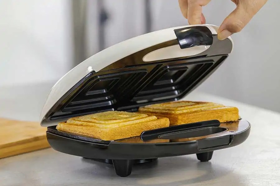 How to make crispy waffles in a sandwich maker Kitchen Acorns