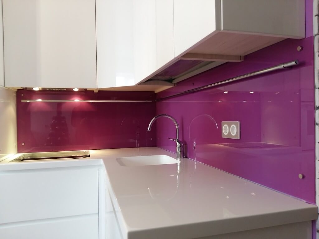 Painted Glass Backsplash Ideas kitchen background