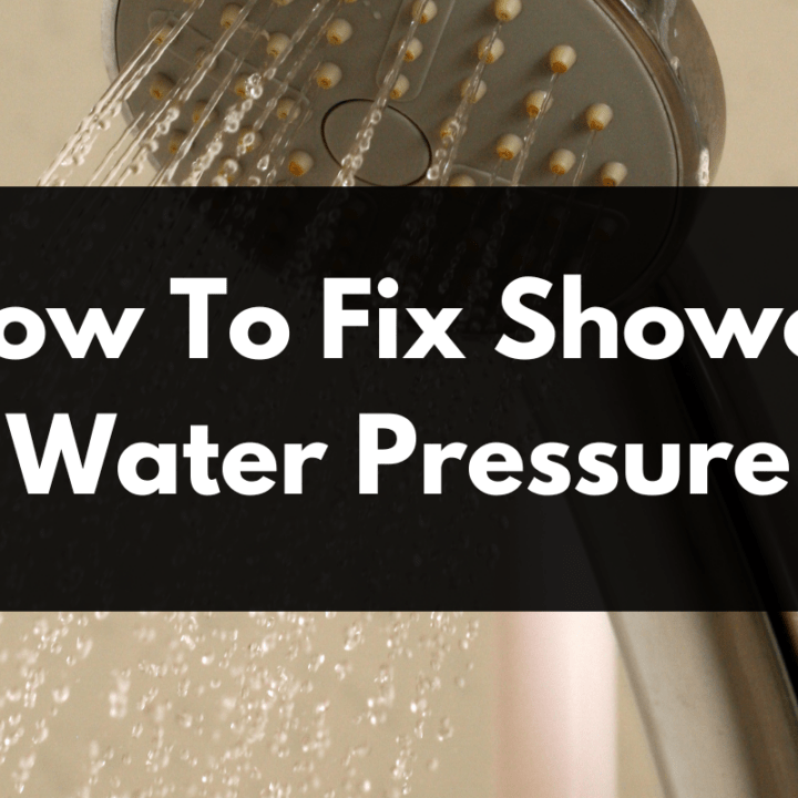 How To Fix Shower Water Pressure Kitchen Bed & Bath