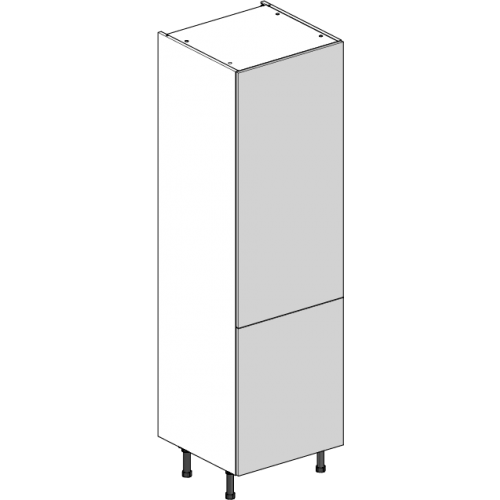 600 Standard Height 70/30 Integrated Fridge/Freezer Unit + Doors