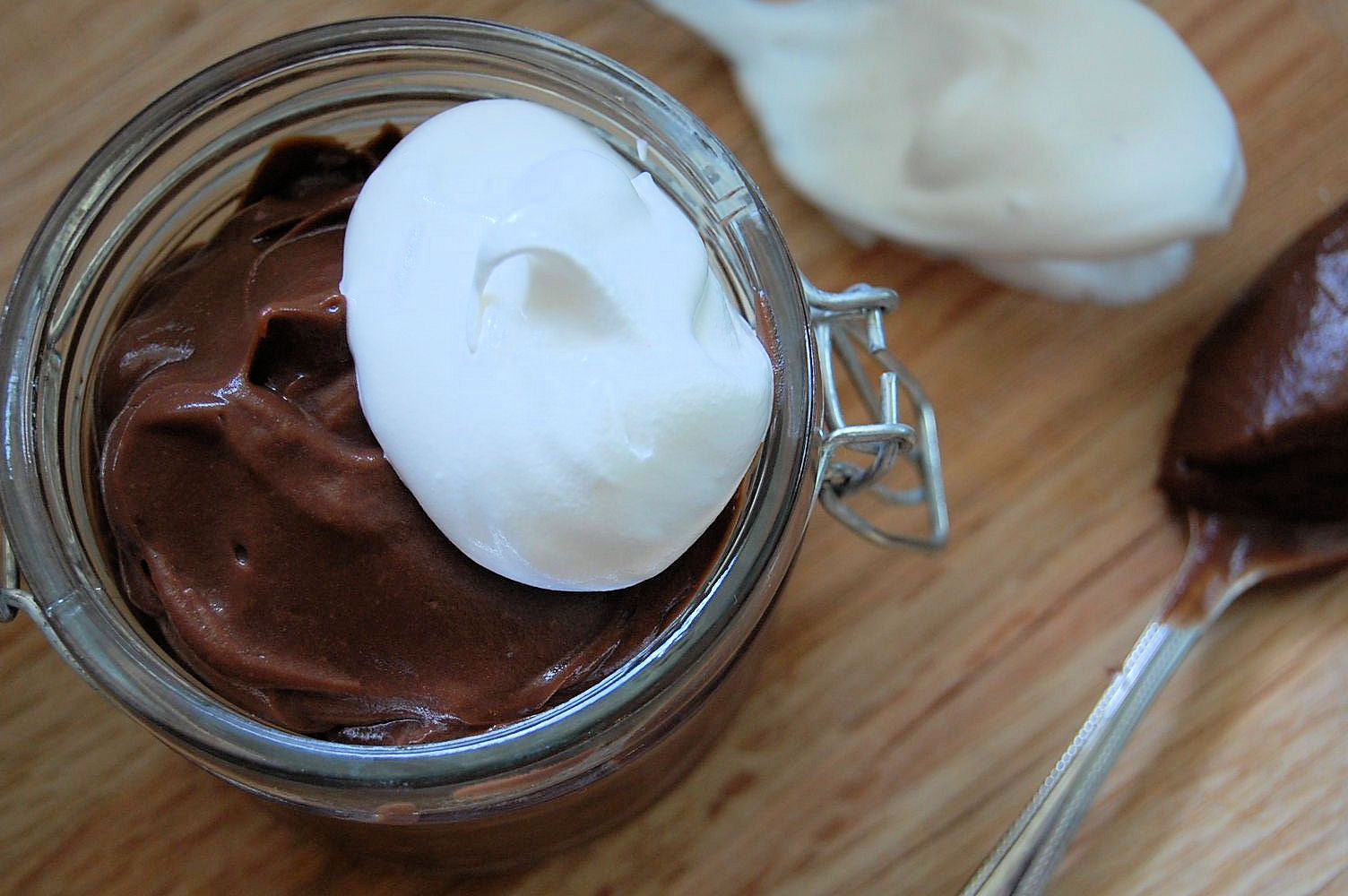 Spiced Chocolate Pudding with Salted Whipped Cream Kitchen Belleicious