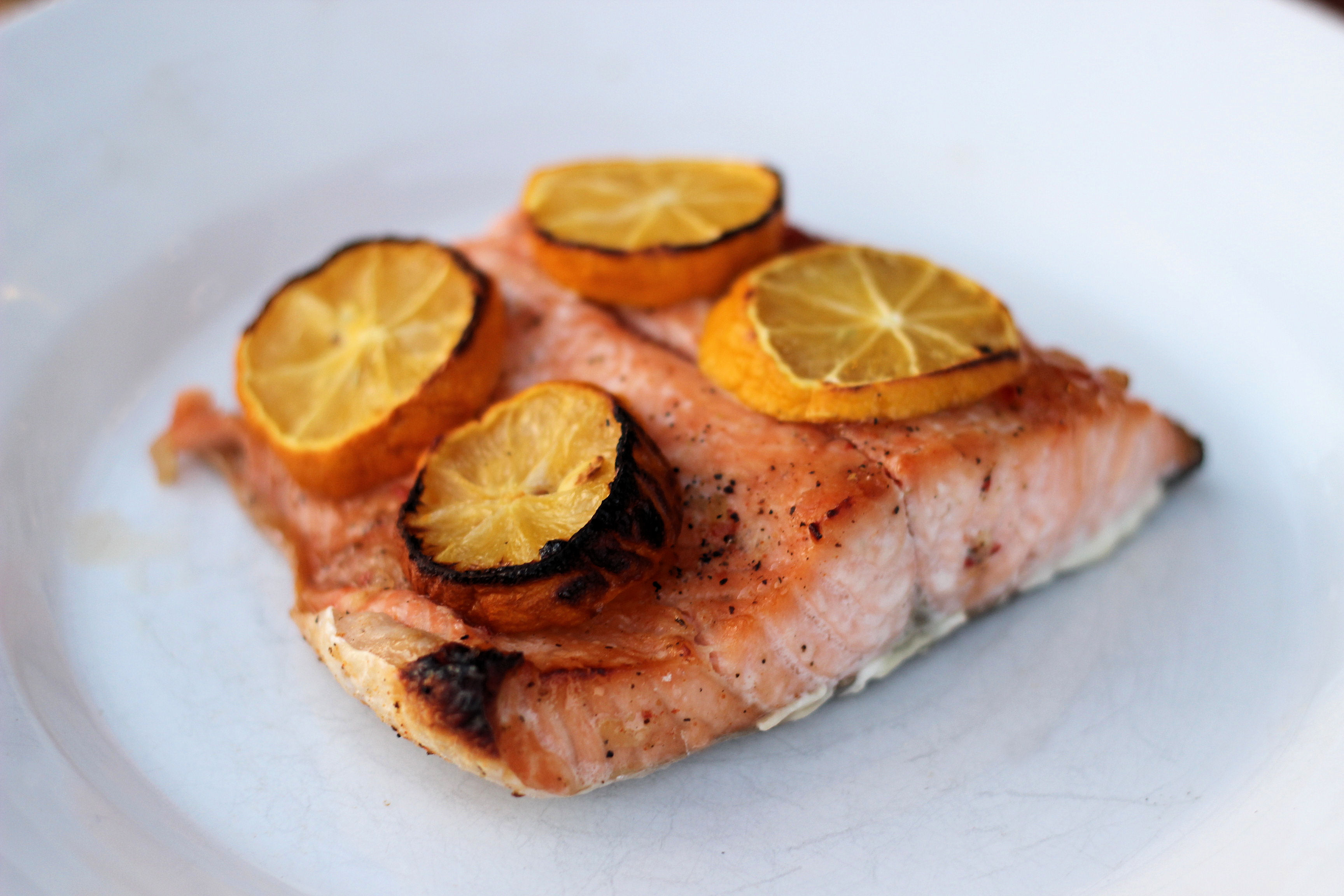 Salt & Sugar Crusted Lemon Baked Salmon Kitchen Belleicious