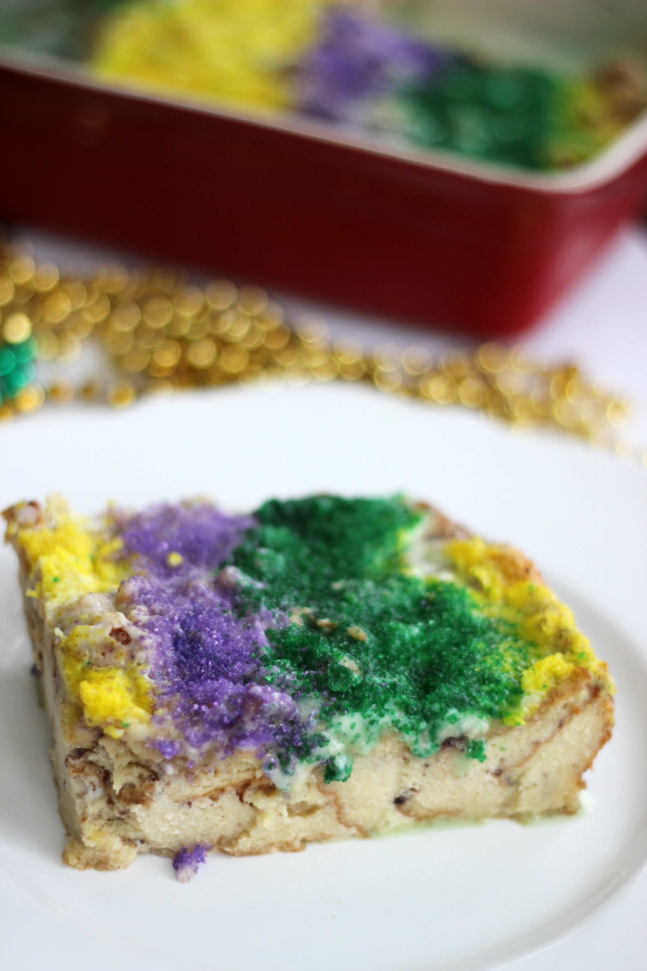 King Cake Bread Pudding Kitchen Belleicious