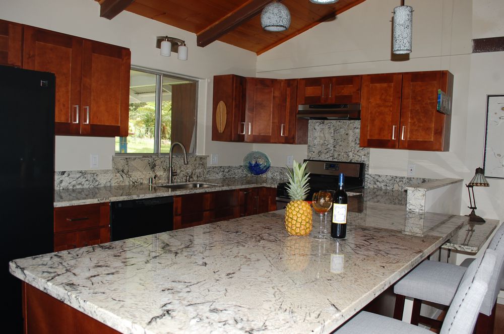 Kitchen & Beyond Big Island, Hawaii Granite, Quartz
