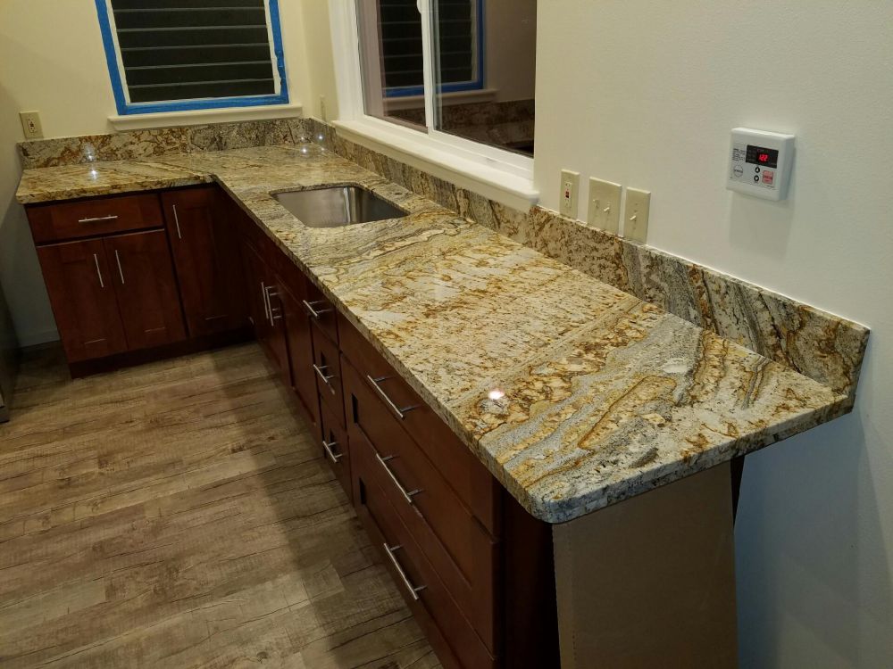 Kitchen & Beyond Big Island, Hawaii Granite, Quartz
