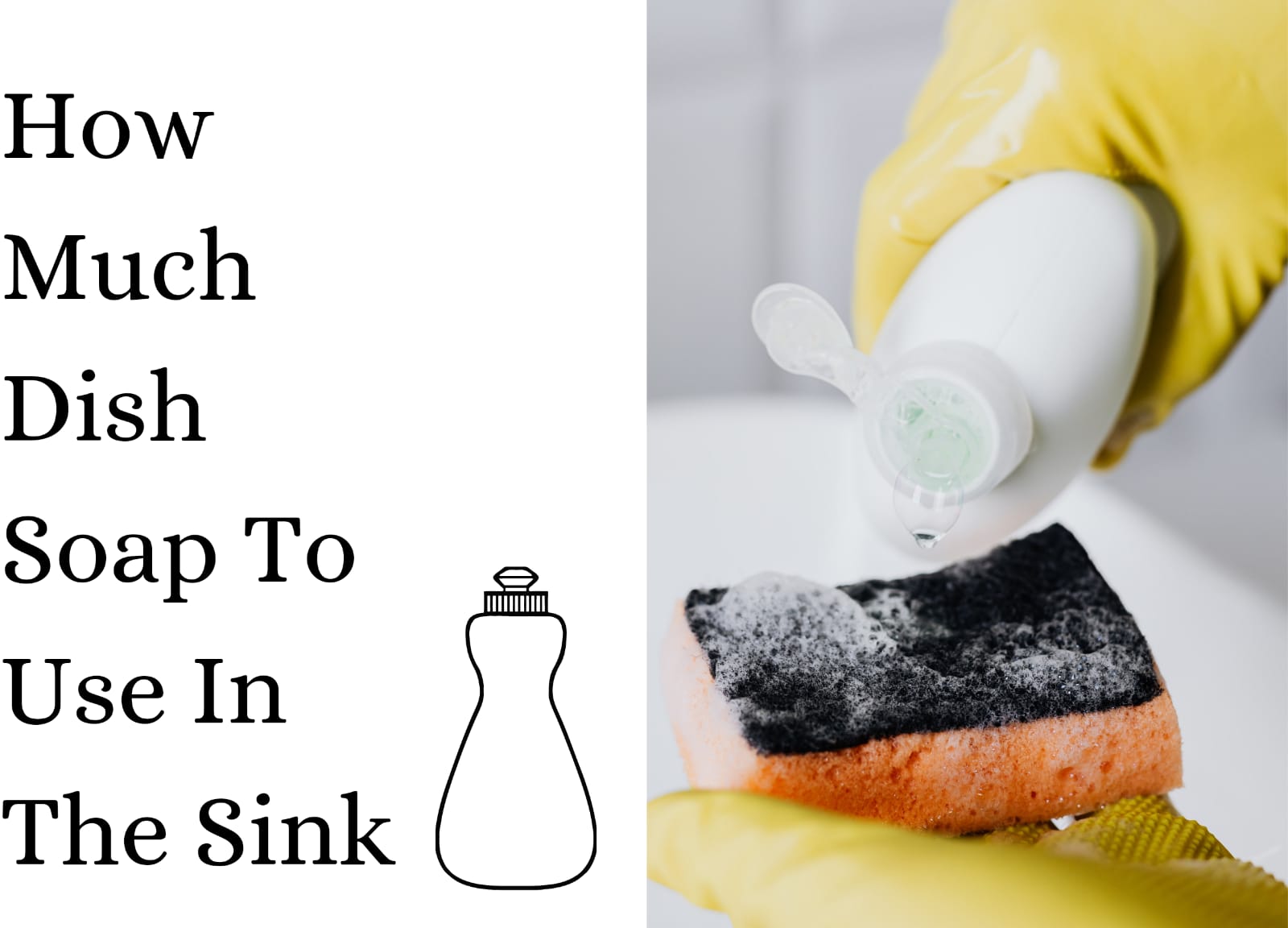 How Much Dish Soap To Use In The Sink? Kitchen Buds