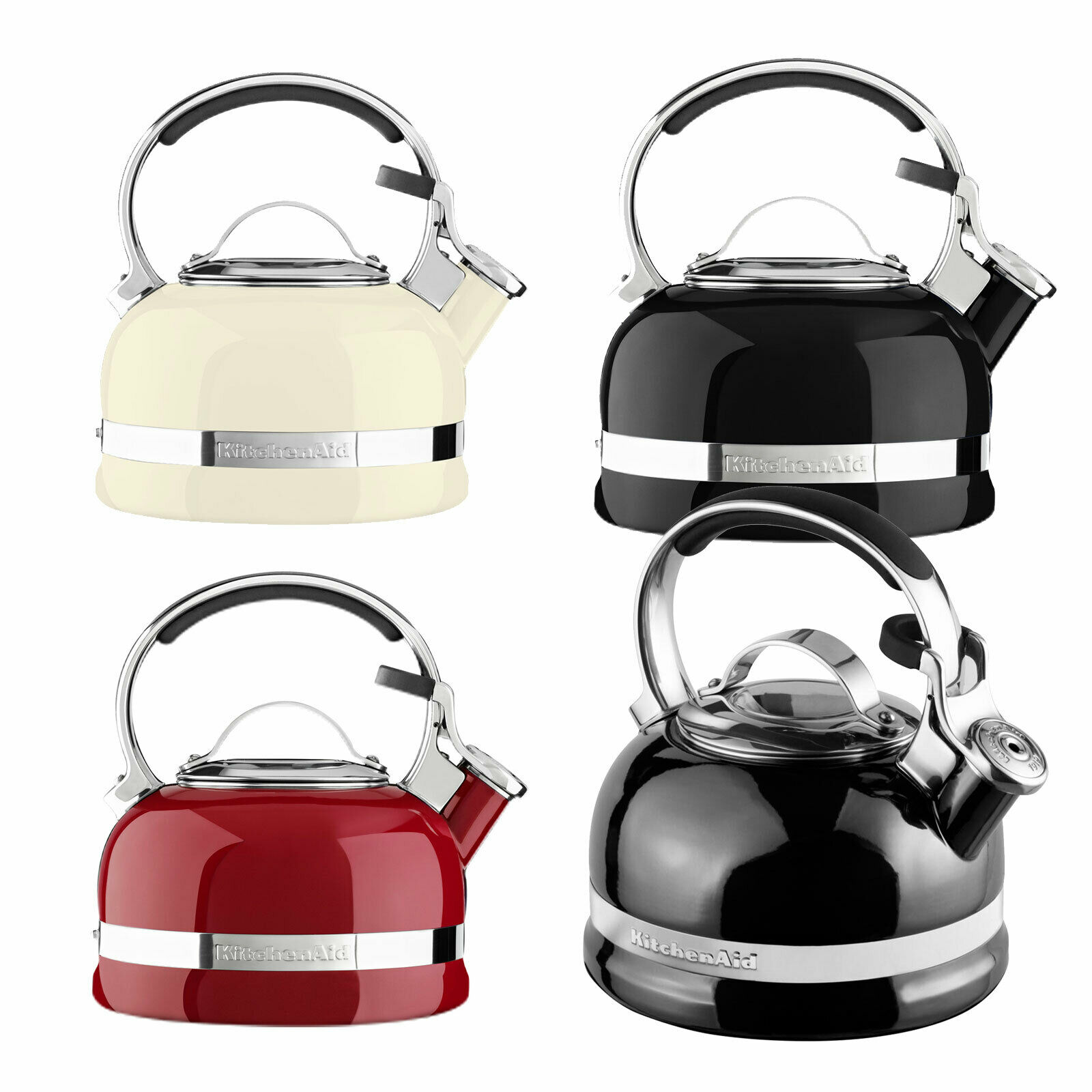 Чайник для плиты KitchenAid KTEN20SBAC (Кремовый) • KitchenCook