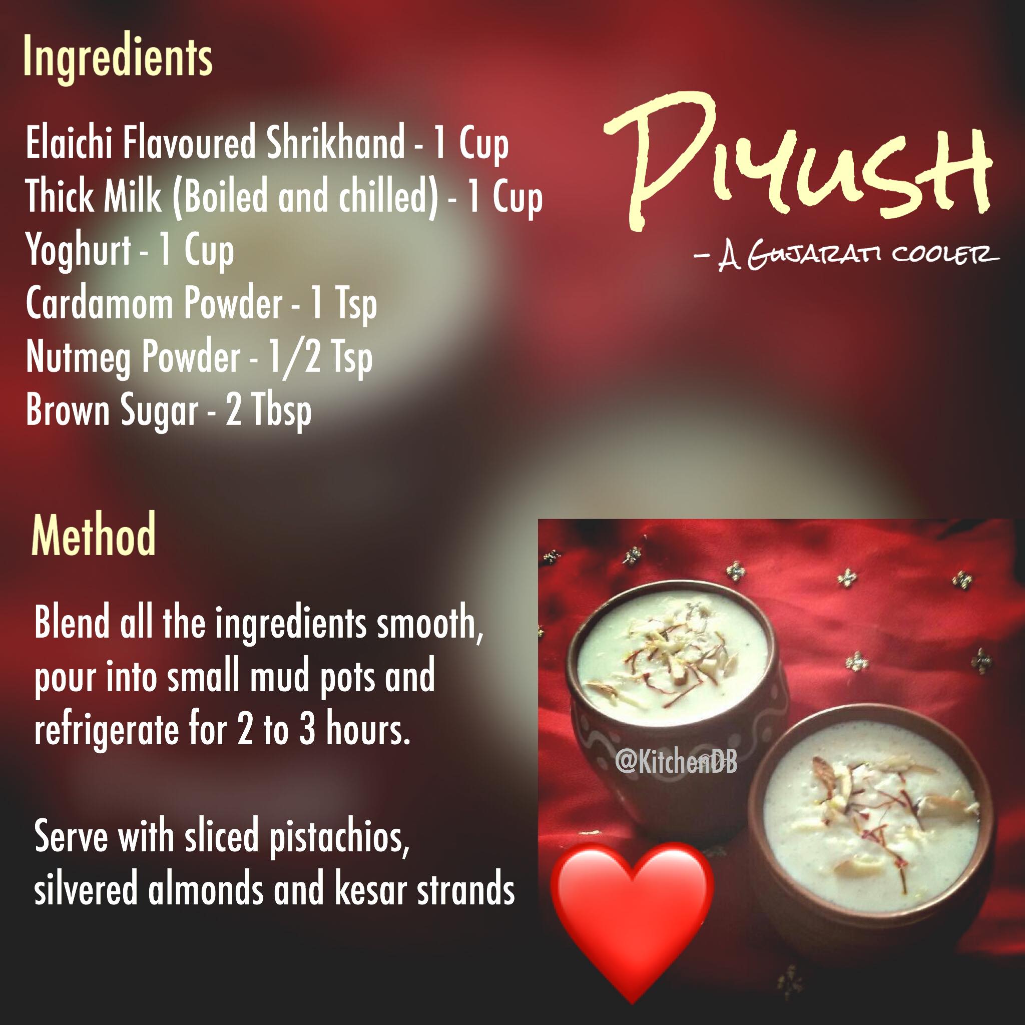 Piyush A Gujarati Cooler KitchenDB My Passion for Healthy Cooking