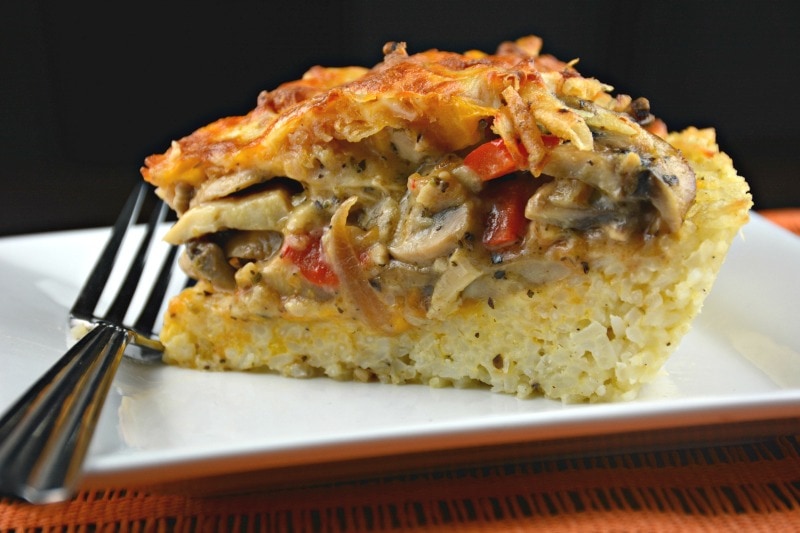 Chicken Rice Crust Pie Kitchen Divas