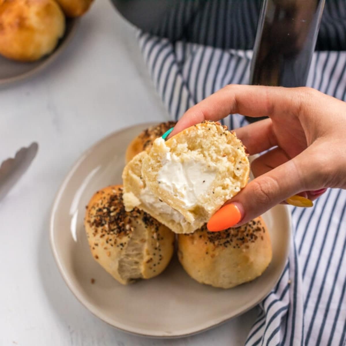 Air Fryer Copycat Dunkin Donuts Bagel Bites Kitchen Divas