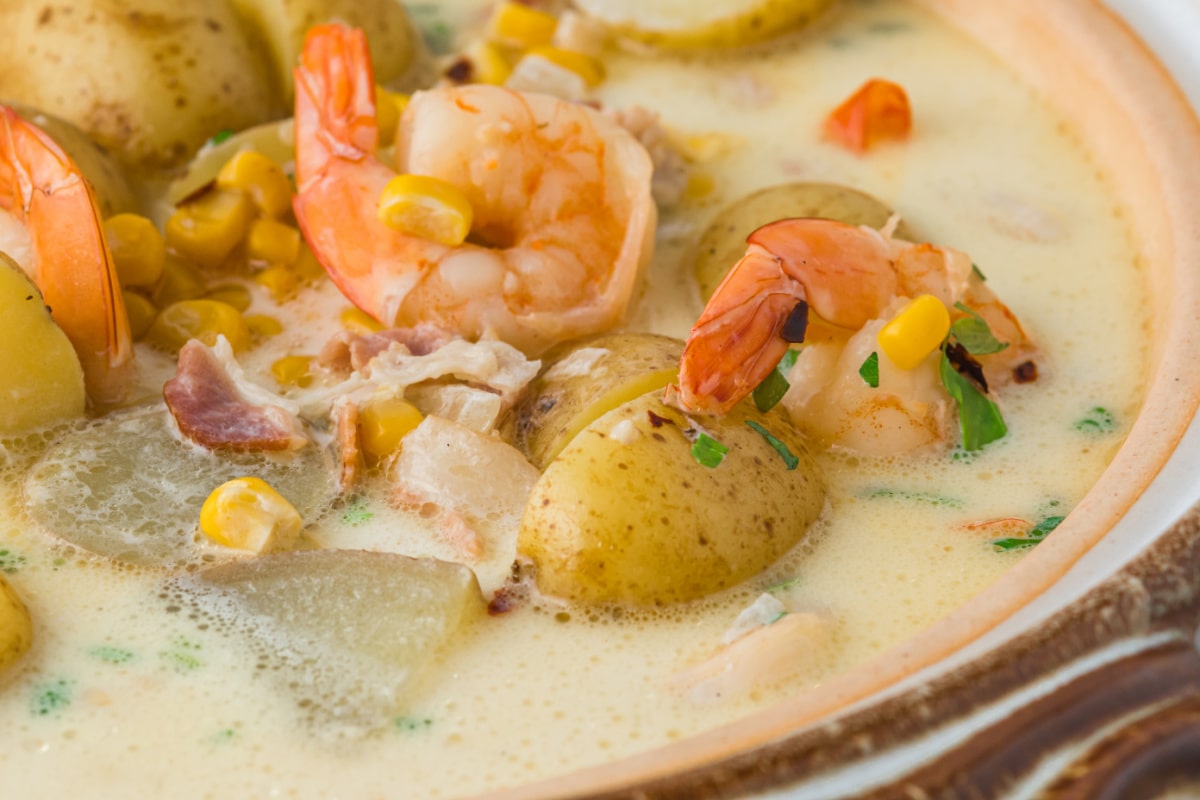 Shrimp Potato Corn Chowder Kitchen Divas