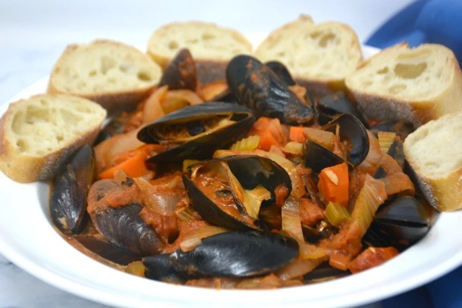 Slow Cooker Creamy Tomato Mussels Kitchen Divas