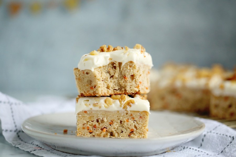 Easy Carrot Cake Bars Kitchen Divas