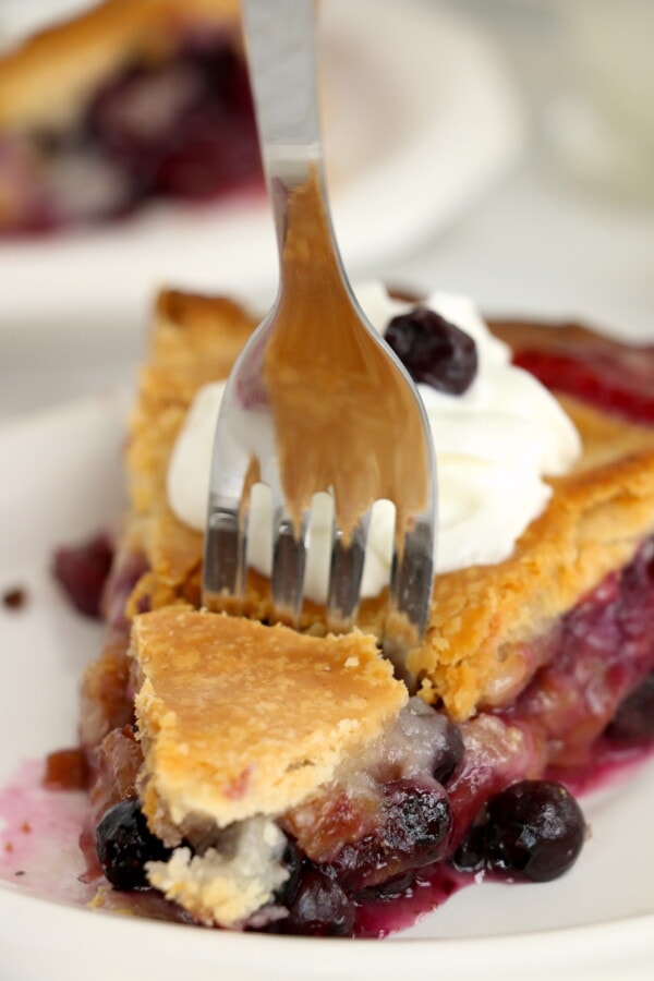 Blueberry Rhubarb Pie Kitchen Divas
