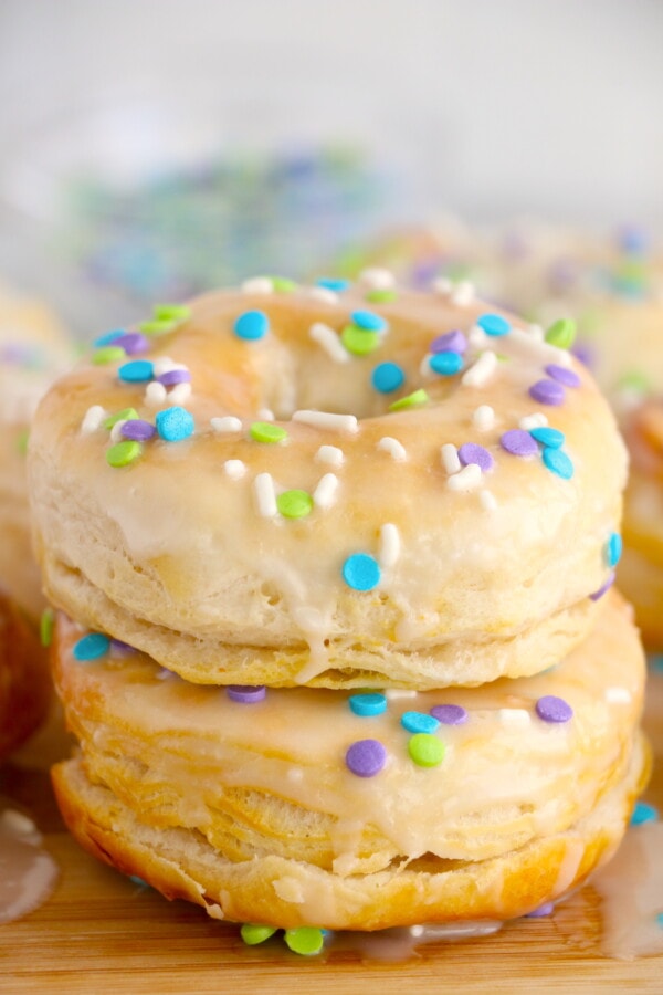 Air Fryer Biscuit Donuts Only 3 Ingredients! Kitchen Divas