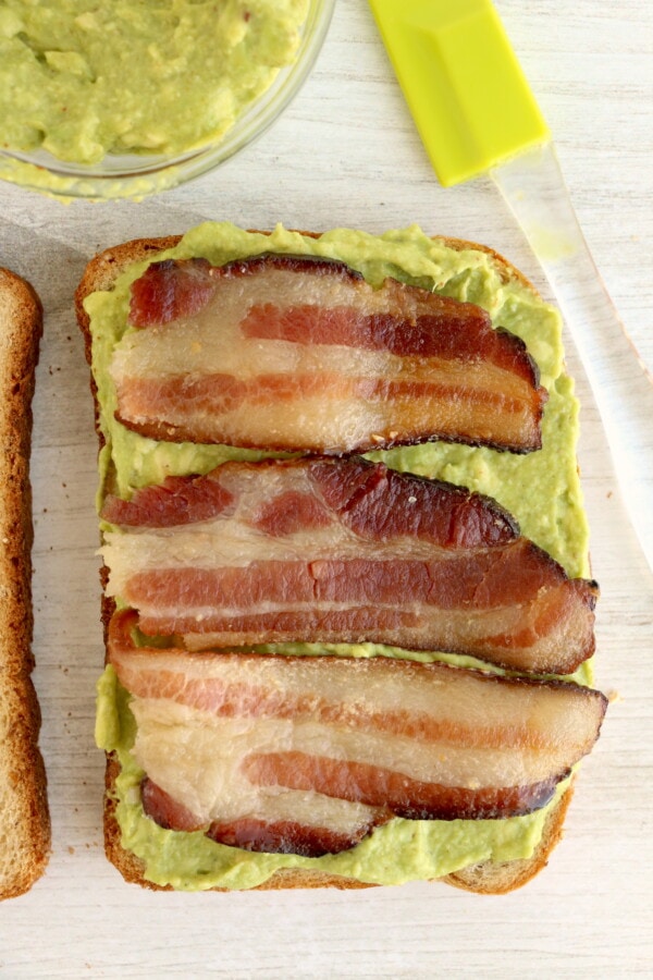 Air Fryer Grilled Cheese with Bacon and Avocado Kitchen Divas