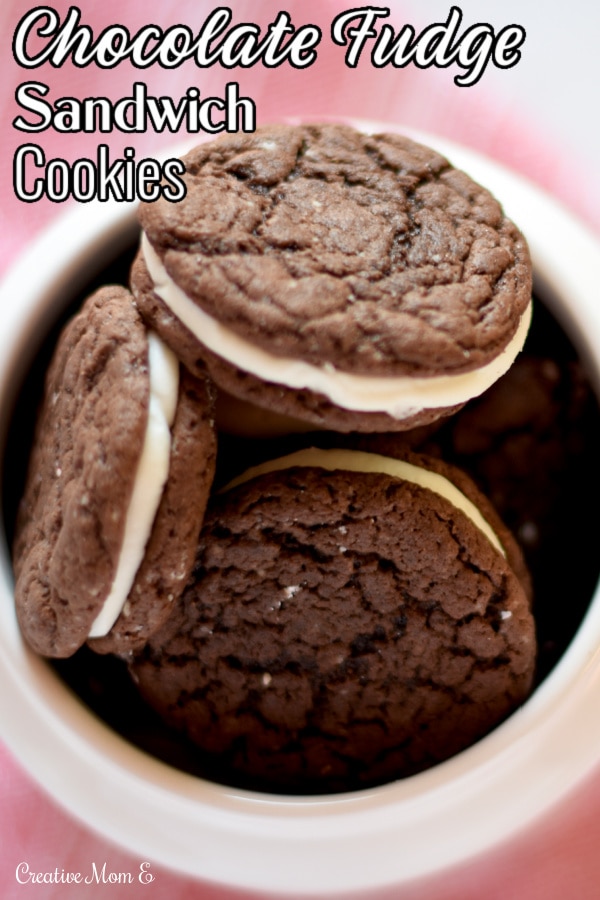 Quick Chocolate Fudge Sandwich Cookies Kitchen Divas