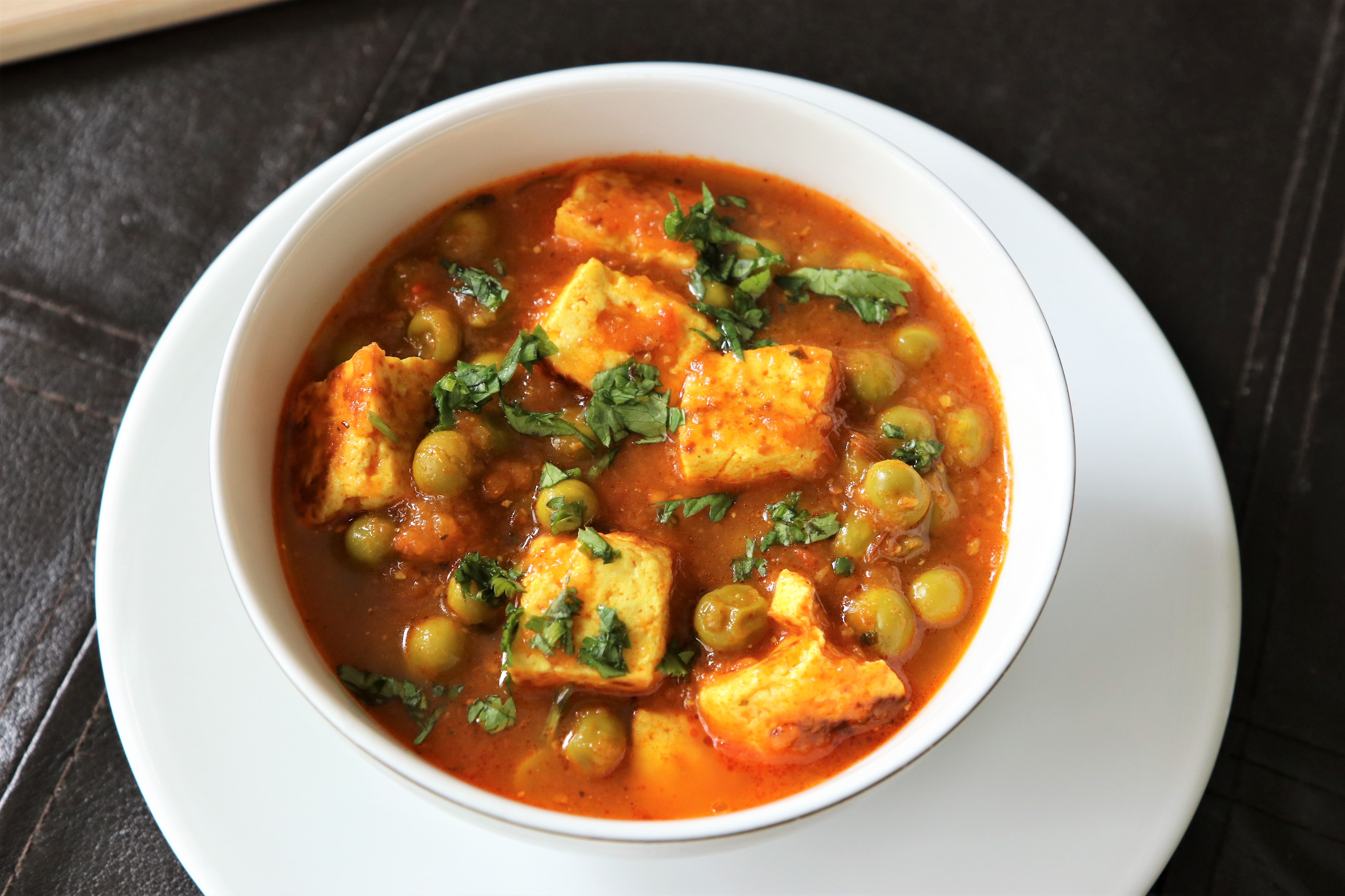 Mutter Paneer Peas and Paneer Curry The Kitchen Docs