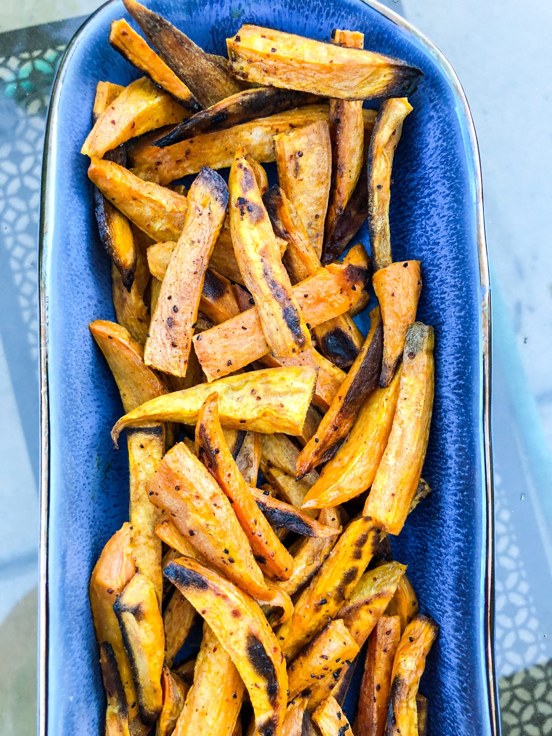 3 ingredient baked sweet potato fries The Kitchen Docs