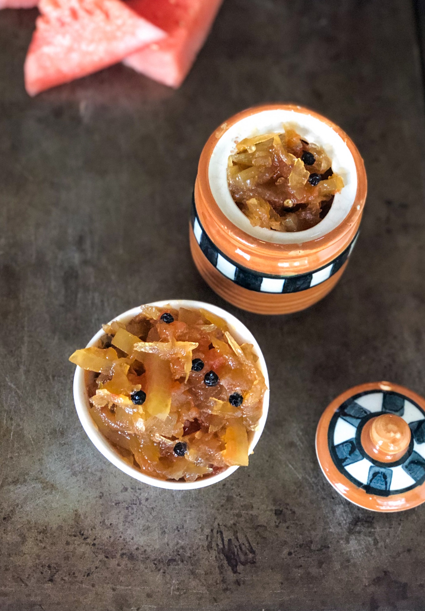 Watermelon Rind Chutney Recipe The Kitchen Docs